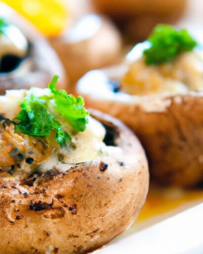 Cream Cheese Stuffed Mushrooms: A Savory Delight Unveiled