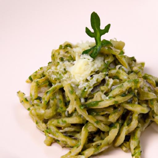 Trofie Pasta Meets Pesto Genovese: A Ligurian Delight
