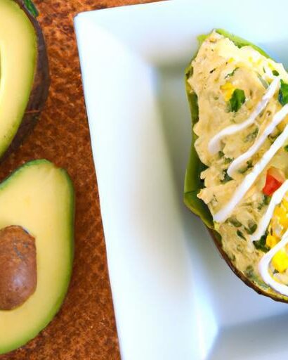 Creamy Egg Salad Stuffed Avocado: A Fresh Twist Delight