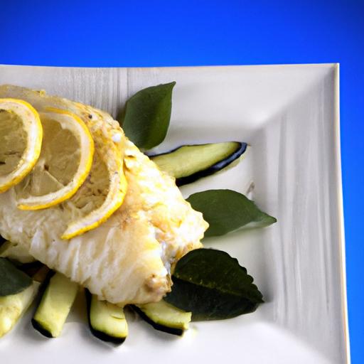 Zesty Baked Cod with Lemon & Herbs: A Fresh, Flavorful Delight