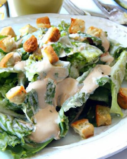 Crisp & Creamy Vegan Caesar Salad: A Plant-Based Classic