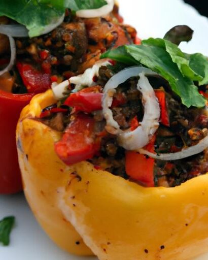 Colorful Quinoa & Black Bean Stuffed Peppers Recipe Guide