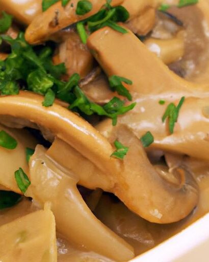 Savor the Creamy Comfort of Classic Mushroom Stroganoff