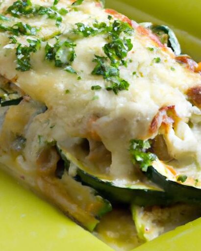Zucchini Lasagna: A Fresh Twist on a Classic Favorite