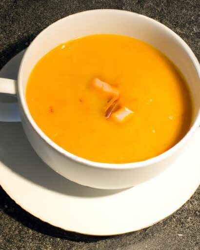 Zesty Carrot & Crystalized Ginger Soup: A Flavorful Twist