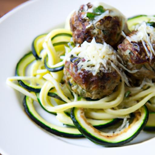 Savor Keto Meatballs with Zucchini Noodles: A Low-Carb Delight