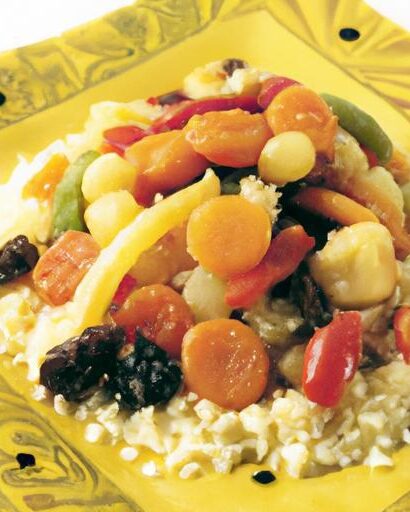Couscous Tfaya: A Sweet Moroccan Delight Unveiled