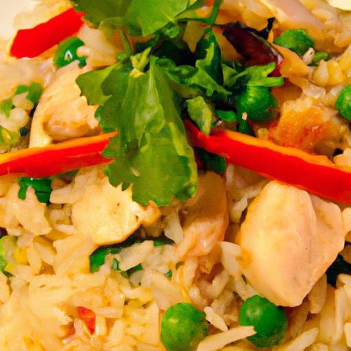 Savor the Flavors: Thai Basil Chicken Fried Rice Delight