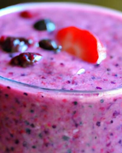 Berry Blast Protein Smoothie: Power-Packed, Delicious Fuel