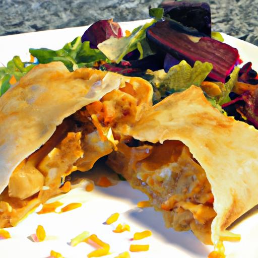 Crispy Baked Chicken Chimichangas: Flavorful & Guilt-Free