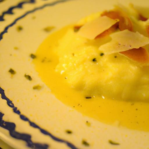 Golden Polenta with parmesan: A Creamy Italian⁢ Delight