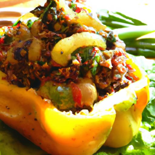 Colorful Quinoa & Black Bean Stuffed Peppers Recipe Guide