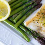 Zesty Baked Lemon Cod with Asparagus: A Fresh Delight