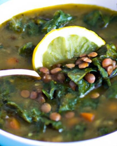 Hearty Lentil & Spinach Soup: Nutritious Comfort in a Bowl