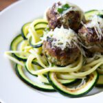 Savor Keto Meatballs with Zucchini Noodles: A Low-Carb Delight