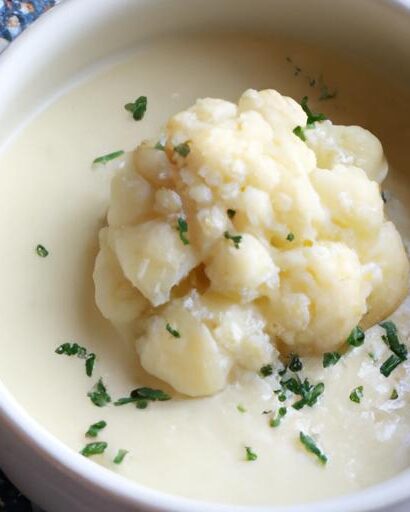Creamy Cauliflower and Cheese Soup: A Comfort Classic