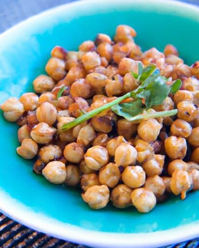Crunchy Roasted Chickpeas: Healthy Snacks Packed with Protein