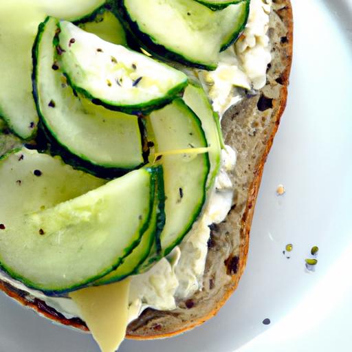 Refreshing Delight: The Ultimate Cucumber Cream Cheese Sandwich