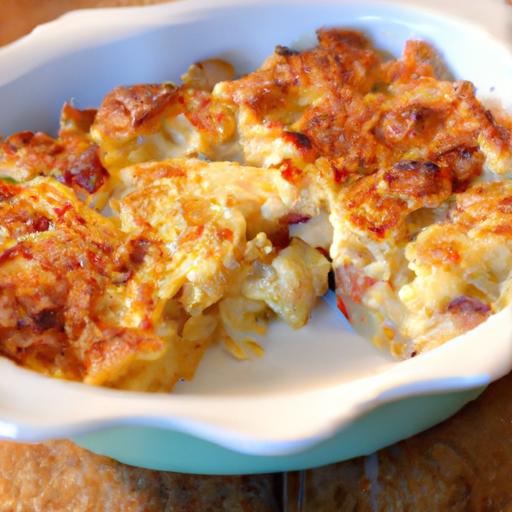 Savory Sausage & Cheese Breakfast Casserole Delight