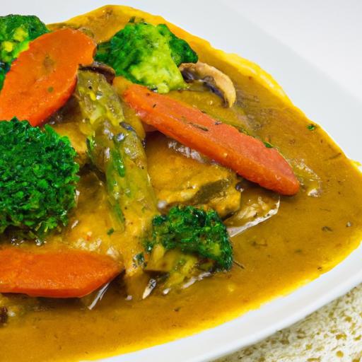 Tropical Delight: Creamy Coconut Curry with Chicken & Veggies