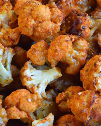 Fiery Buffalo Cauliflower Bites: A Spicy Vegan Delight
