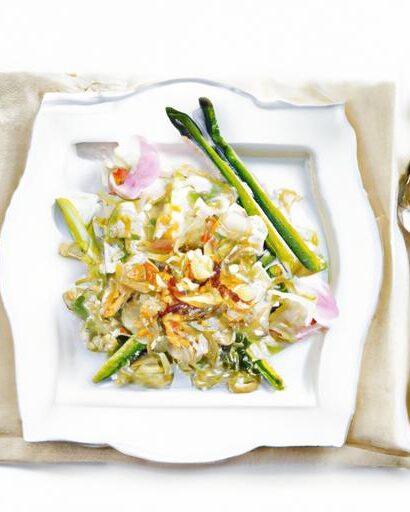 Zesty Lemon & Asparagus Risotto: A Springtime Delight