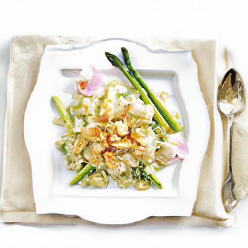 Zesty Lemon & Asparagus Risotto: A Springtime Delight