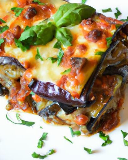 Savor the Flavor: Delicious Vegan Eggplant Lasagna Recipe