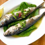 Sizzle & Spice: Grilled Sardines with Zesty Green Chile Sauce