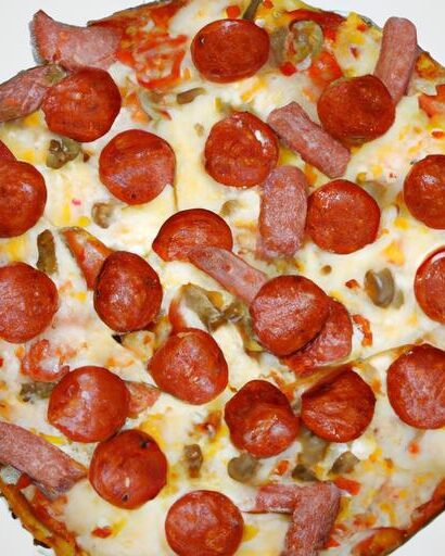 Big Sausage Pizza: A Savory Slice of Ultimate Flavor