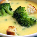 Velvety Broccoli Cheddar Soup: Comfort in a Bowl Delight
