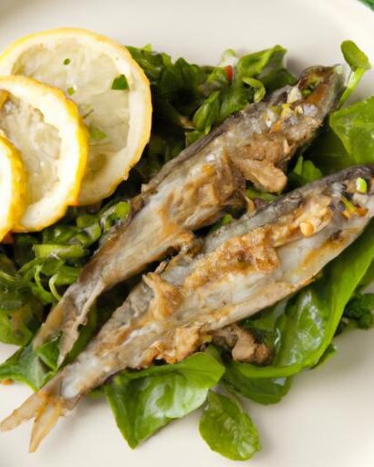 Savor the Flavor: Mediterranean Garlic Herb Crusted Sardines