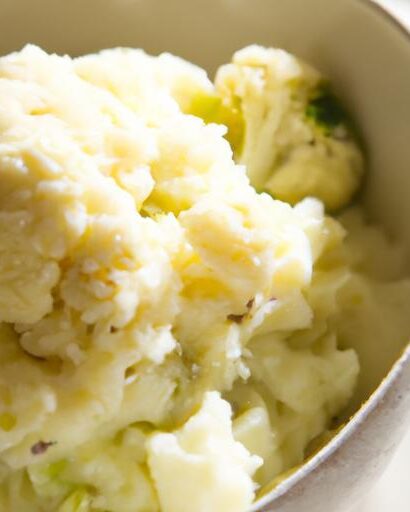 Wholesome Cauliflower and Potato Mash: A Creamy Delight