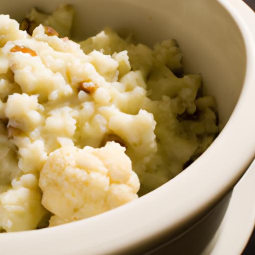 Wholesome Cauliflower and Potato Mash: A Creamy Delight