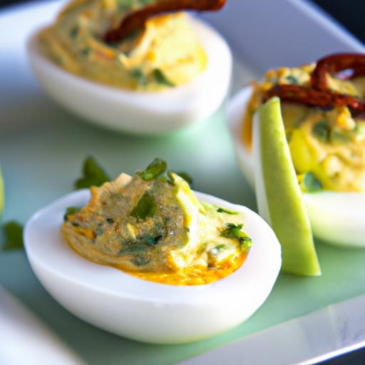 Creamy Deviled ‍Eggs with Avocado: A Twist on Tradition