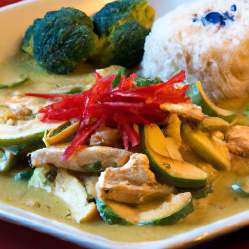 Tropical ⁢Delight: Chicken Coconut Curry⁤ with Fresh Veggies
