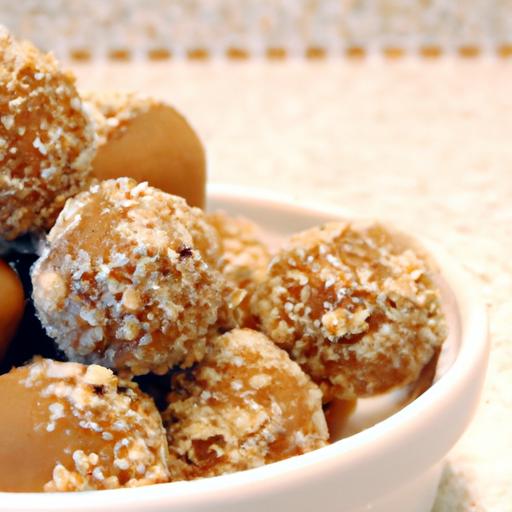 Energize Your Day: Peanut Butter balls with Coconut Powder