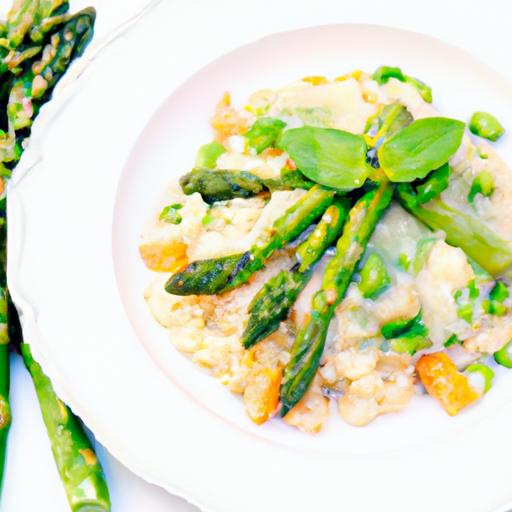 Zesty⁢ Lemon & Asparagus Risotto: A ‍Springtime Delight