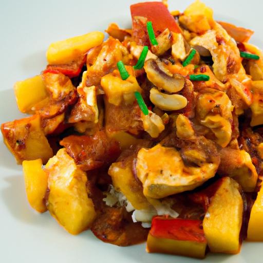 Tropical‍ Delight: Coconut Curry with Chicken ⁢and Veggies