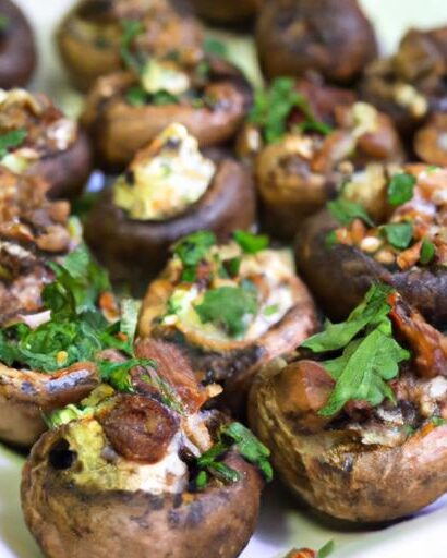 Keto Stuffed Mushrooms: Flavor-Packed Low-Carb Bites