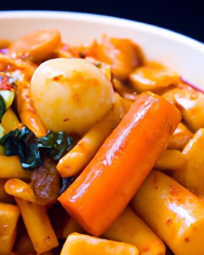 Fiery Fusion: Exploring the Bold Taste of Buldak Tteokbokki