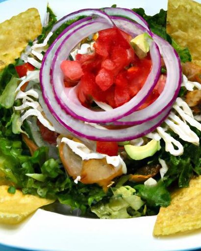 Tostada Salad: Crunchy Layers of Flavor in Every Bite
