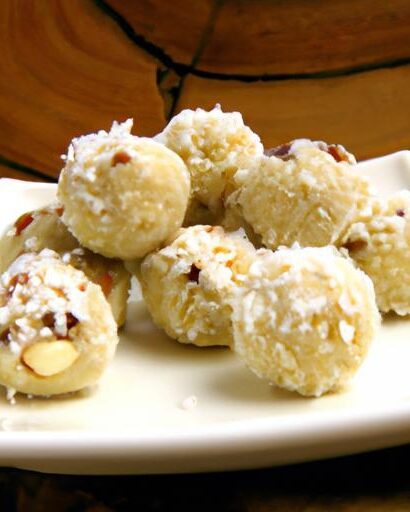 Energize Your Day: Peanut Butter Balls with Coconut Powder