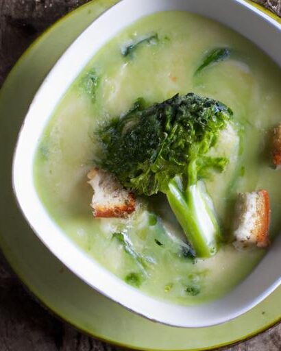 Velvety Broccoli Cheese Soup: Comfort in Every Spoonful