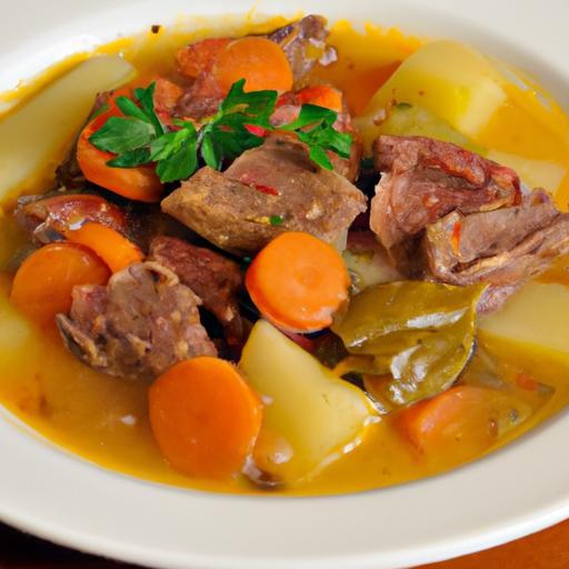 Savor the Warmth: Hearty Beef & Vegetable Stew Recipe
