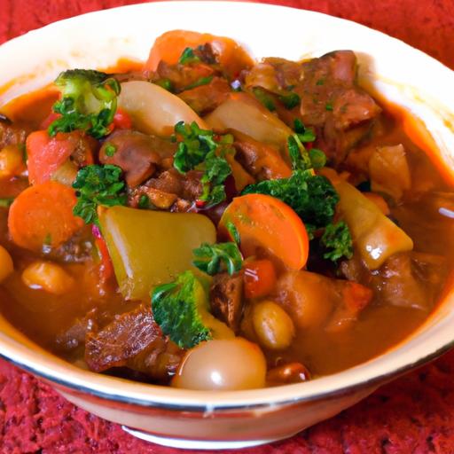 Savor the Warmth: Hearty Beef & Vegetable stew Recipe