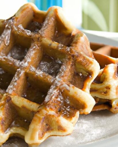 Fluffy Almond Flour Waffles: A Nutty Breakfast Delight