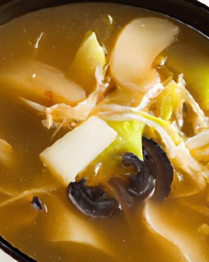 Hot and Sour Soup Calories: A Zesty Guide to Healthy Eating