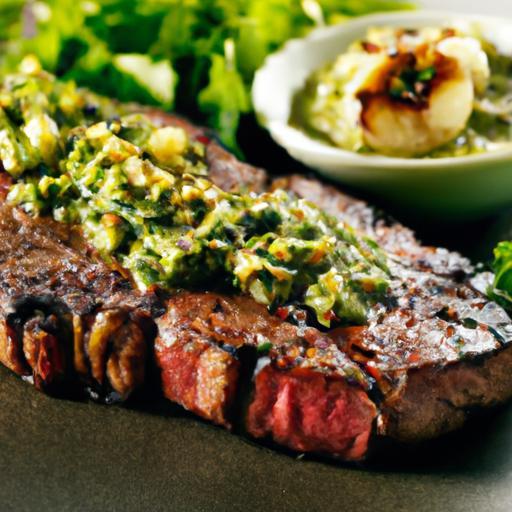 Savor the Flavor: Perfect Grilled Steak with Zesty Chimichurri