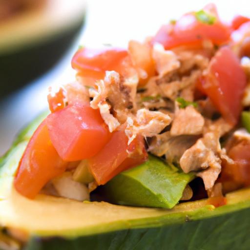 Tuna Salad Stuffed Avocado: A Refreshing Twist on Lunch